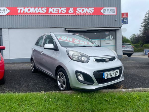 Kia Picanto Hatchback, Petrol, 2013, Silver