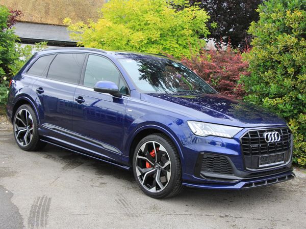 Audi Q7 SUV, Petrol Plug-in Hybrid, 2020, Blue
