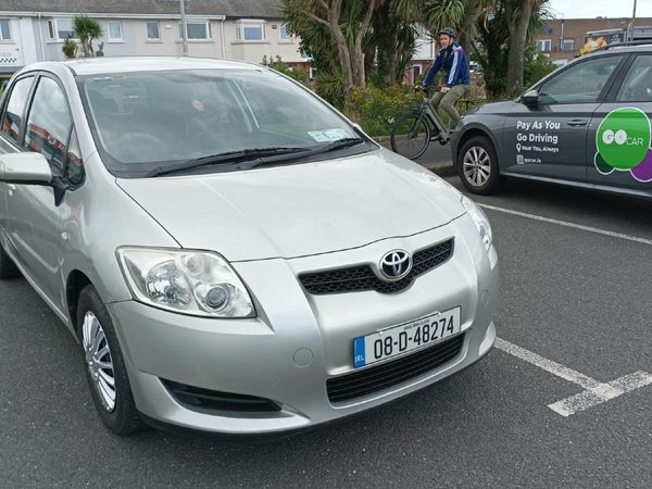 Toyota Auris Hatchback, Petrol, 2008, Silver