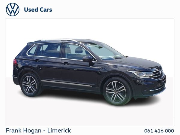Volkswagen Tiguan SUV, Diesel, 2021, Black
