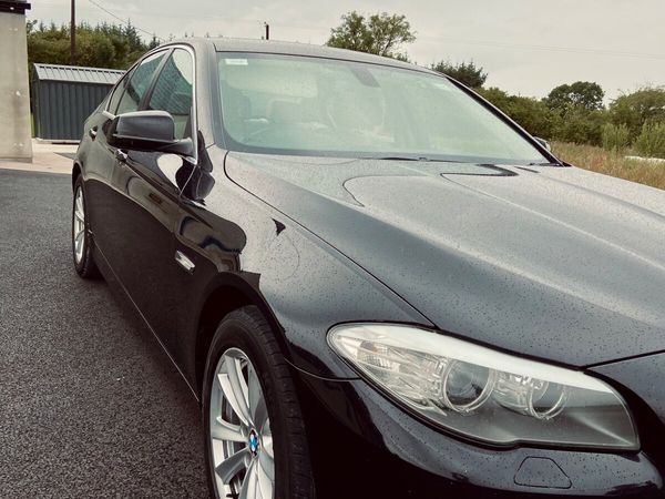 BMW 5-Series Saloon, Diesel, 2013, Black