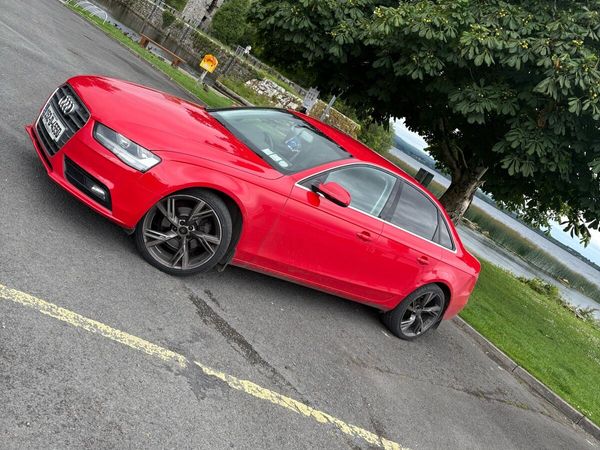 Audi A4 Saloon, Diesel, 2015, Red