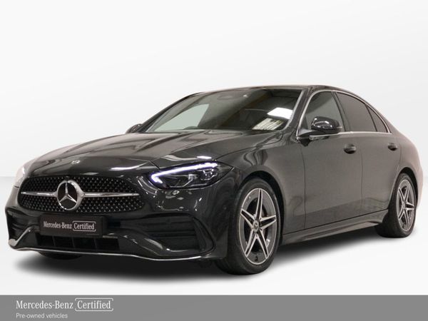 Mercedes-Benz C-Class Saloon, Diesel Hybrid, 2022, Grey
