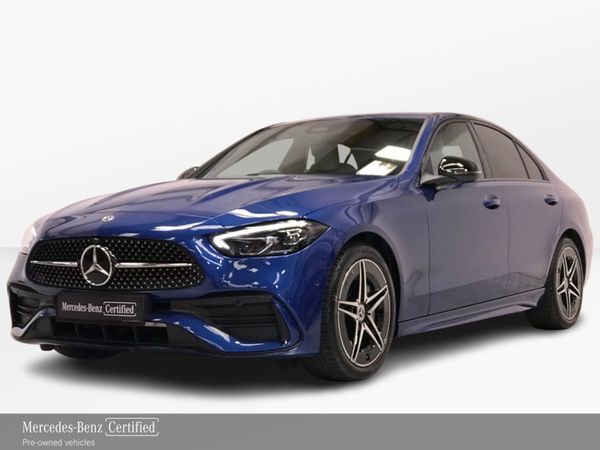 Mercedes-Benz C-Class Saloon, Petrol, 2024, Blue