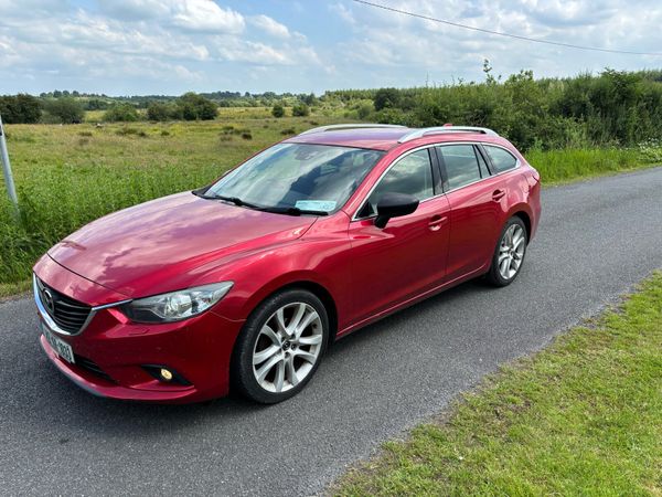 Mazda Mazda6 Estate, Diesel, 2014, Red