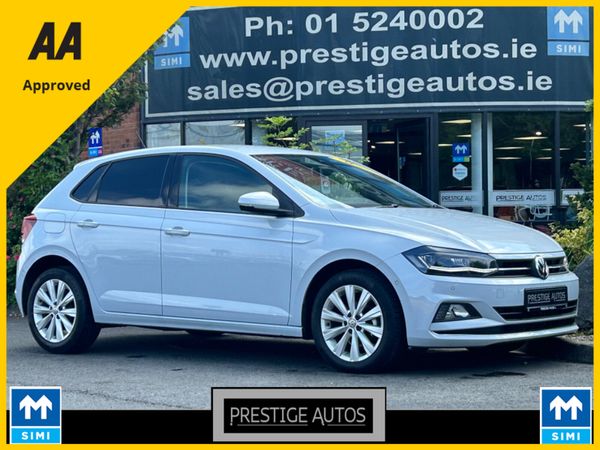 Volkswagen Polo Hatchback, Petrol, 2020, White