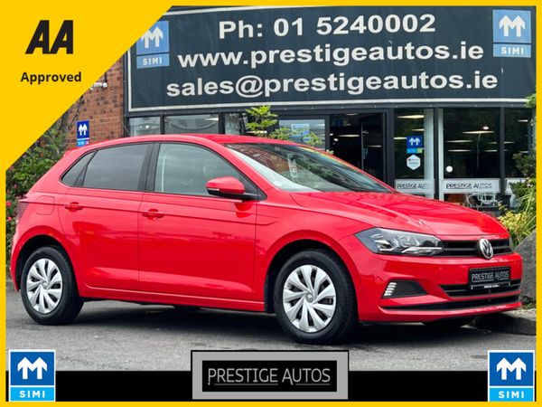 Volkswagen Polo Hatchback, Petrol, 2018, Red