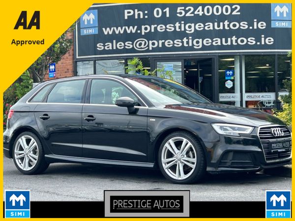 Audi A3 Hatchback, Petrol, 2017, Black