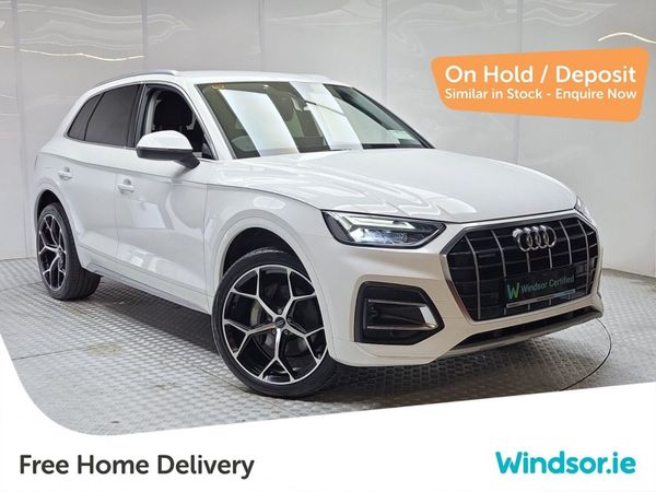 Audi Q5 SUV, Petrol Plug-in Hybrid, 2023, White