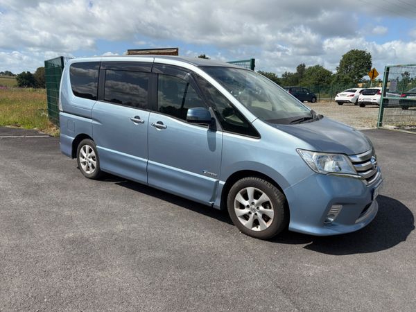 Nissan Serena MPV, Petrol Hybrid, 2013, Blue
