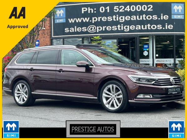 Volkswagen Passat Estate, Petrol, 2015, Red