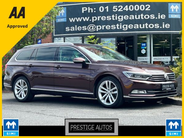 Volkswagen Passat Estate, Petrol, 2016, Red