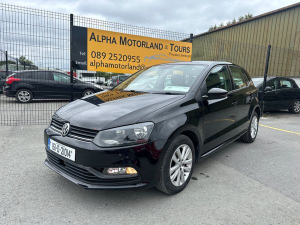 Volkswagen Polo Hatchback, Petrol, 2016, Black