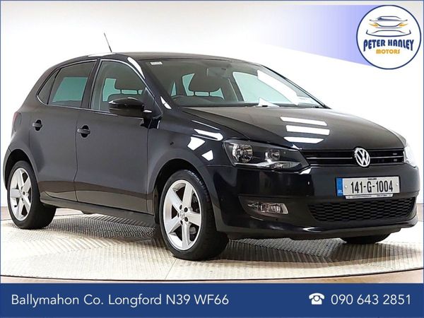 Volkswagen Polo Hatchback, Diesel, 2014, Black