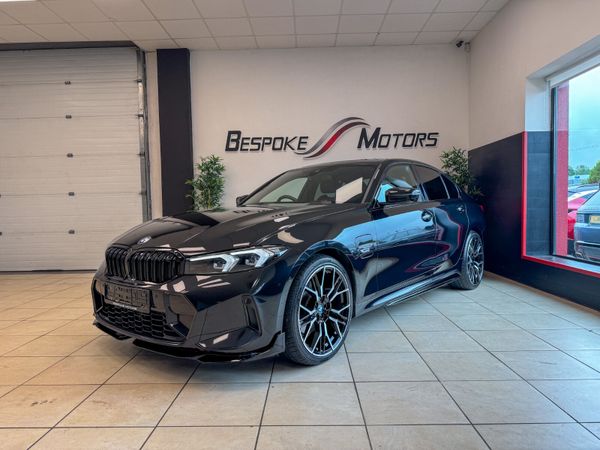 BMW 3-Series Saloon, Petrol Hybrid, 2023, Black