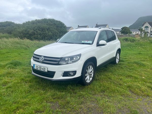 Volkswagen Tiguan SUV, Diesel, 2013, White