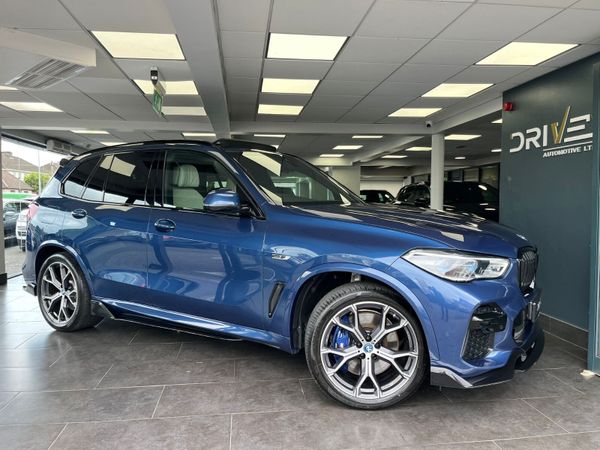 BMW X5 SUV, Petrol Plug-in Hybrid, 2021, Blue