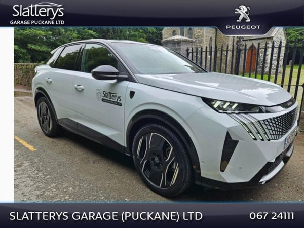 Peugeot 3008 SUV, Electric, 2024, White