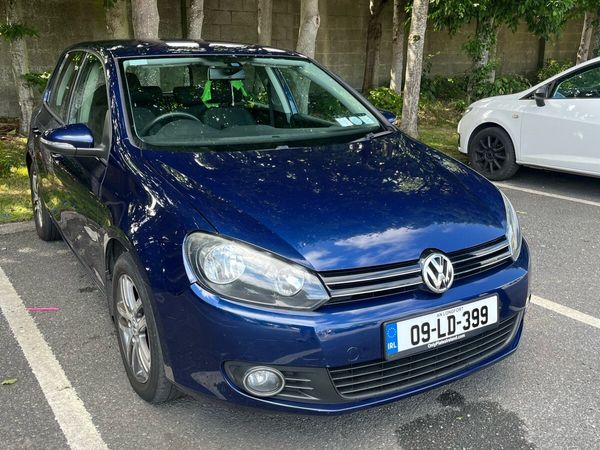 Volkswagen Golf Hatchback, Petrol, 2009, Blue