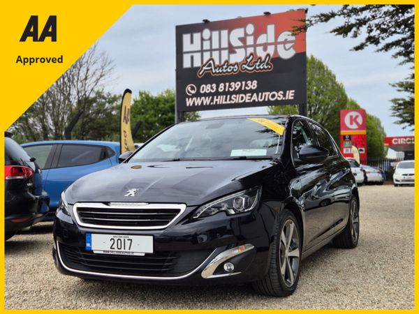 Peugeot 308 Hatchback, Diesel, 2017, Blue