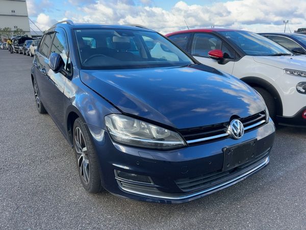 Volkswagen Golf Estate, Petrol, 2014, Blue