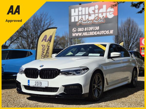 BMW 5-Series Saloon, Diesel, 2019, White