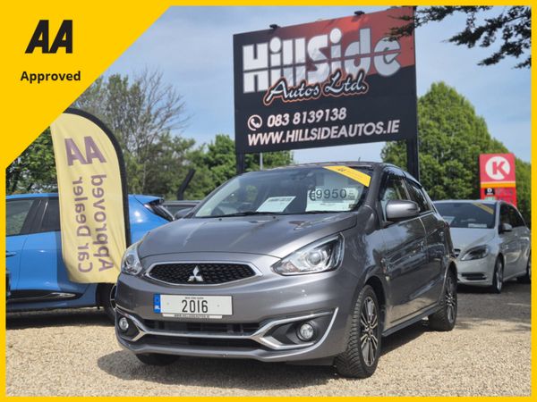 Mitsubishi Mirage Hatchback, Petrol, 2016, Grey