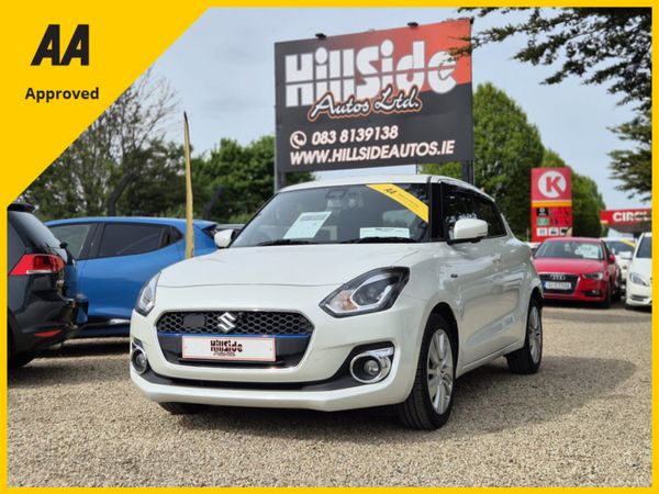 Suzuki Swift Hatchback, Petrol Hybrid, 2020, White