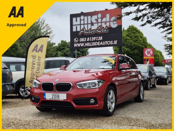 BMW 1-Series Hatchback, Diesel, 2016, Red