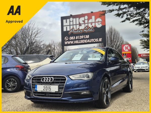 Audi A3 Saloon, Petrol, 2015, Blue