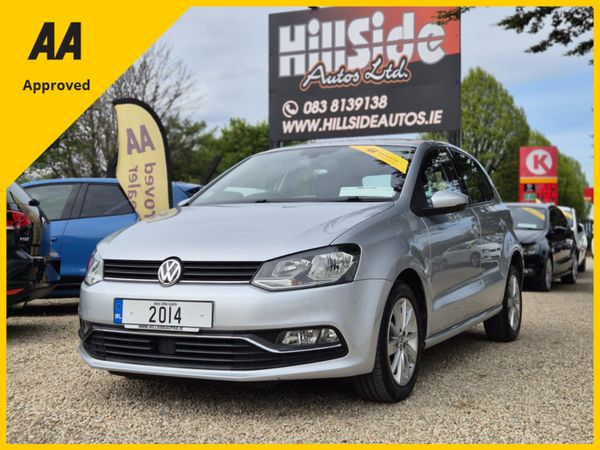 Volkswagen Polo Hatchback, Petrol, 2014, Silver