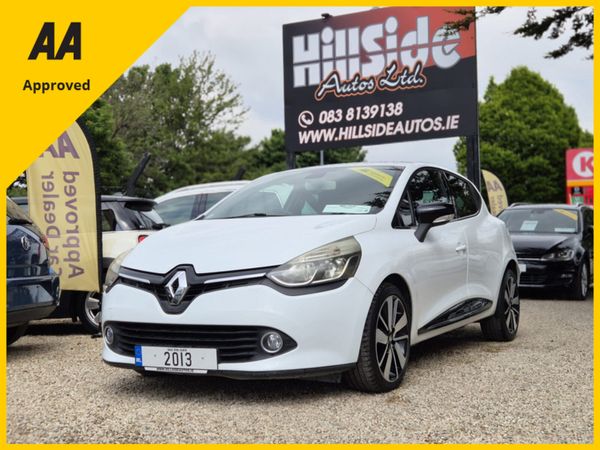 Renault Clio Hatchback, Petrol, 2013, White