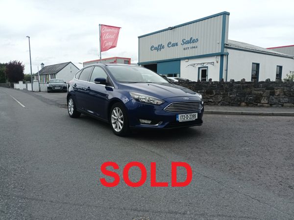 Ford Focus Hatchback, Diesel, 2017, Blue