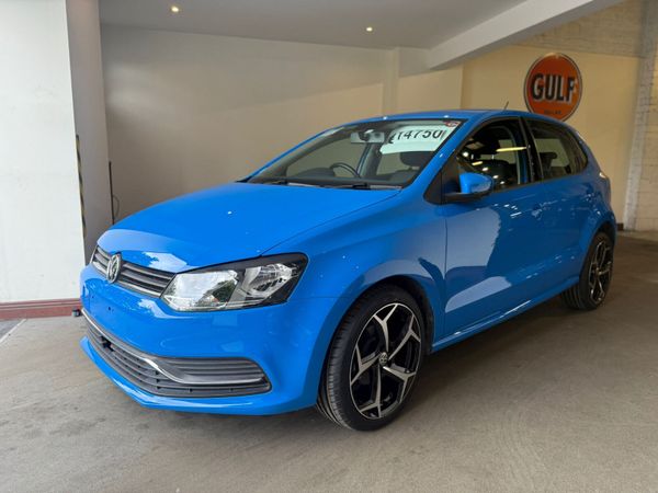 Volkswagen Polo Hatchback, Petrol, 2016, Blue