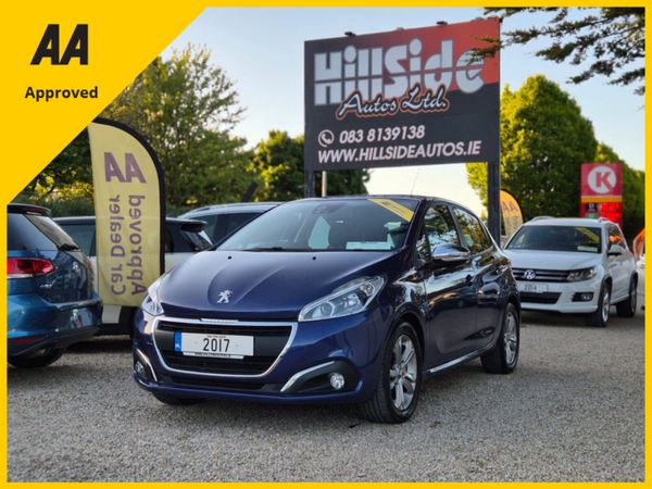 Peugeot 208 Hatchback, Petrol, 2017, Blue