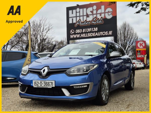 Renault Megane Hatchback, Petrol, 2015, Blue