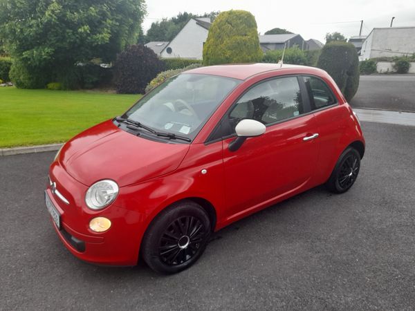 Fiat 500 Hatchback, Petrol, 2014, Red