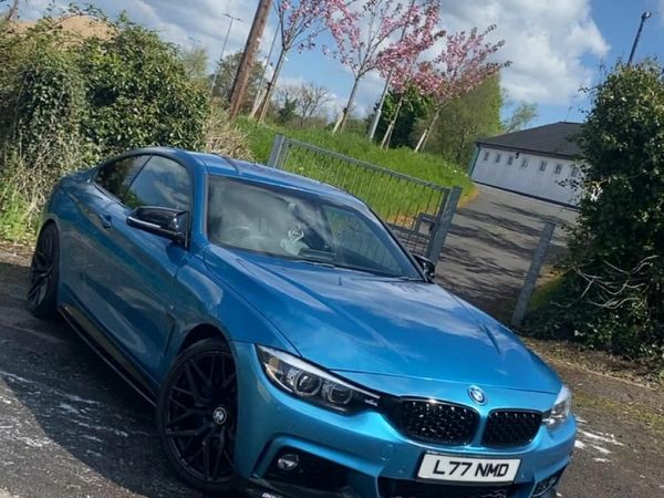 BMW 4-Series Coupe, Diesel, 2017, Blue