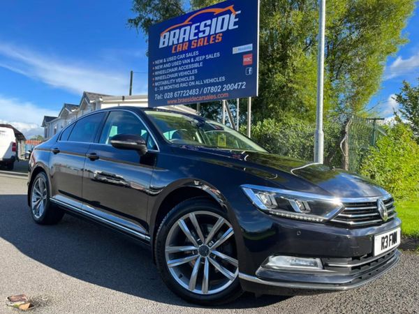 Volkswagen Passat Saloon, Diesel, 2018, Black
