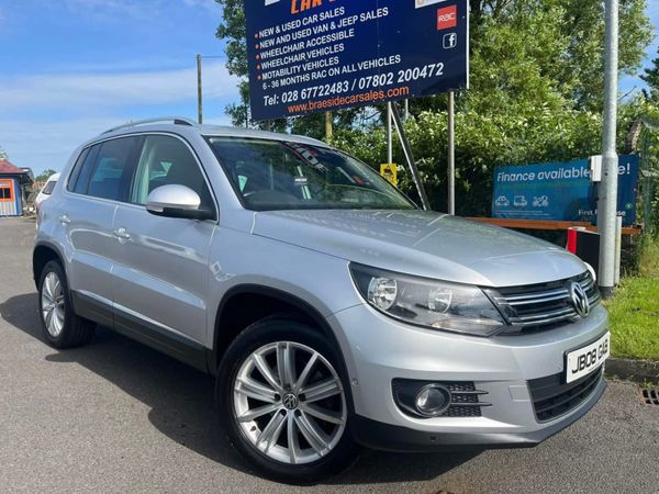 Volkswagen Tiguan SUV, Diesel, 2016, Silver