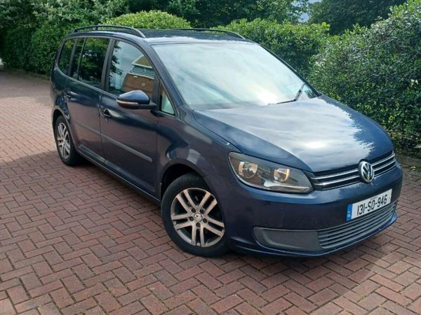 Volkswagen Touran MPV, Diesel, 2013, Blue
