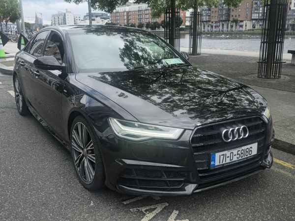 Audi A6 Saloon, Diesel, 2017, Black