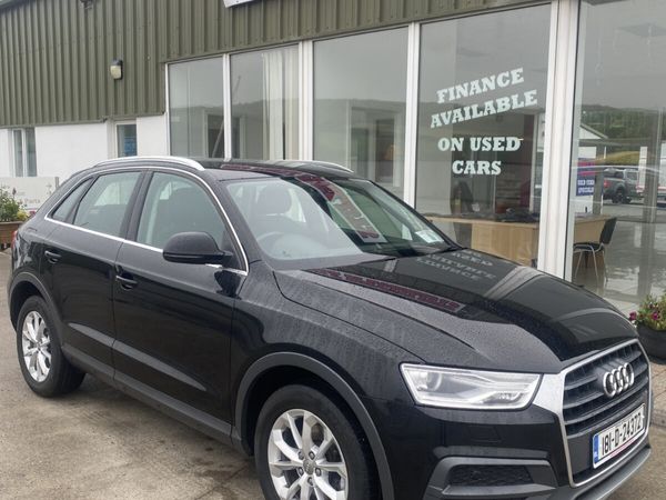 Audi Q3 SUV, Diesel, 2018, Black