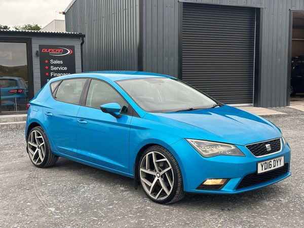 SEAT Leon Hatchback, Diesel, 2016, Blue