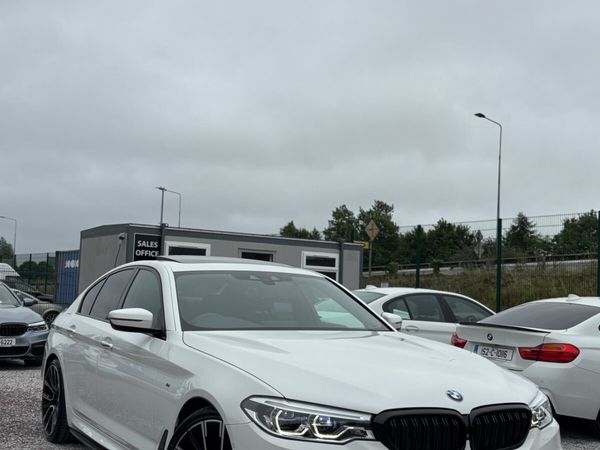 BMW 5-Series Saloon, Diesel, 2017, White
