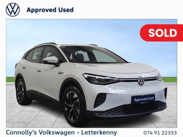 Volkswagen ID.4 SUV, Electric, 2022, White