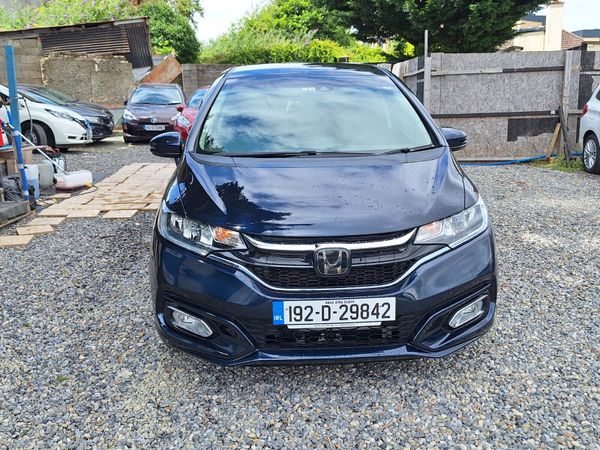 Honda Fit Hatchback, Petrol Hybrid, 2019, Blue
