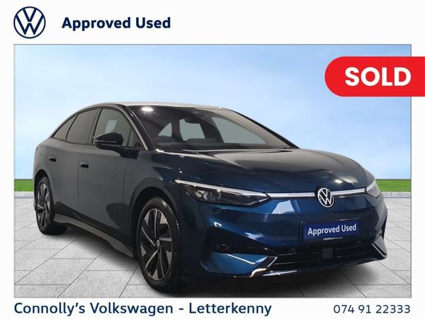 Volkswagen ID.7 Hatchback, Electric, 2024, Blue