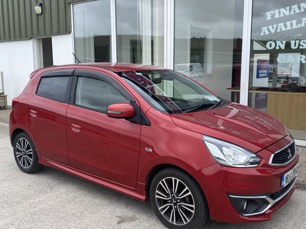 Mitsubishi Mirage Hatchback, Petrol, 2016, Red