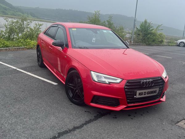 Audi A4 Saloon, Diesel, 2016, Red
